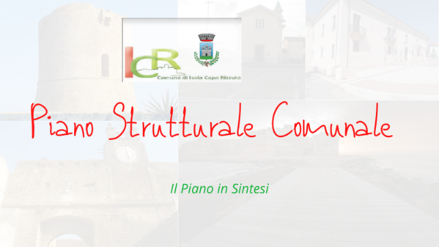 PSC in Sintesi, parte prima: La forma del Piano