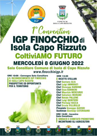 Finocchio IGP, domani la 1^ Convention: "ColtiviAMO Futuro"