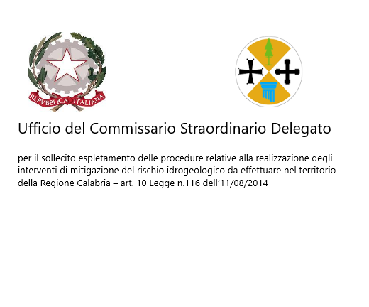 Manifestazione di interesse per l’individuazione di n. 21 unità di personale da collocare in utilizzo presso l'Ufficio del Commissario, rivolto a dipendenti della Regione Calabria e degli Enti Sub Reg